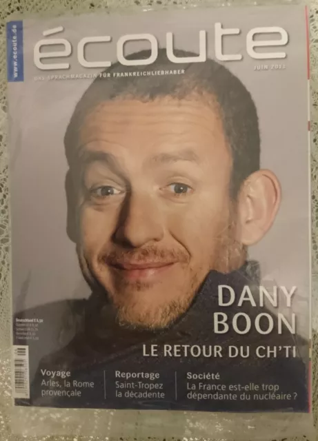 ECOUTE, Französisch-Magazin, Ausg. 06/2011. Dany Boon