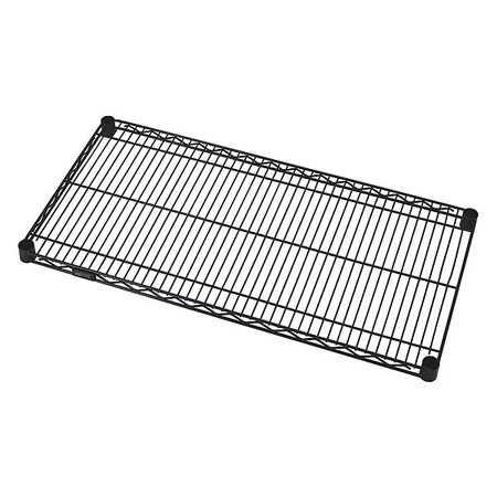 QUANTUM STORAGE SYSTEMS 2142BK Wire Shelf,21x42in,LdCap 800lb