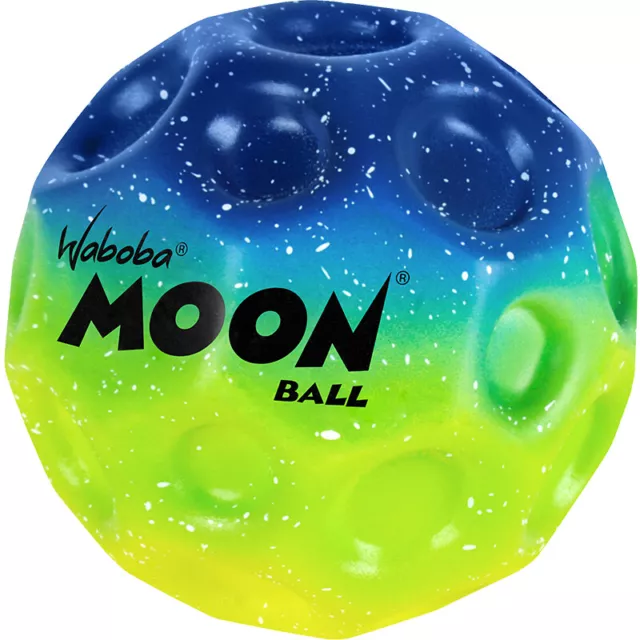 Waboba Moon Ball Gradient Rainbow Bouncing Springball Sprungball Spielball NEU 3