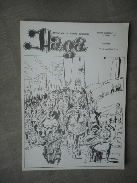 Haga No 26 Autumn/Fall 1976 René Bastard IN Good Condition/Very Good Condition