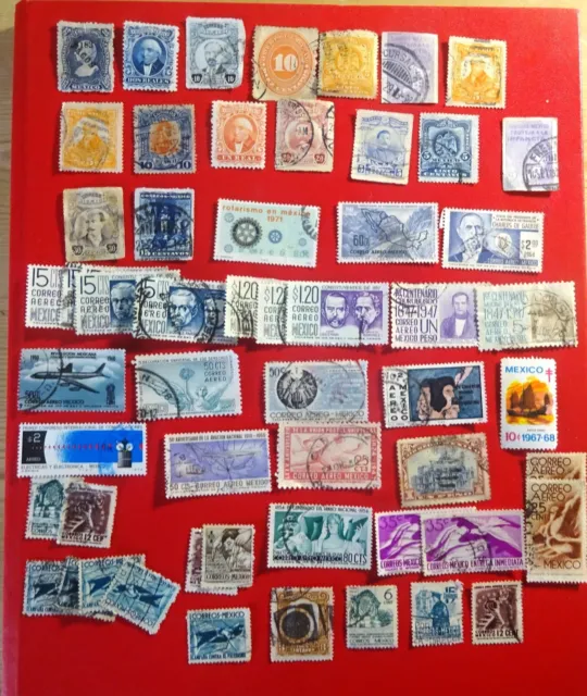 Mexico Stamp Collection. Some nice early stamps