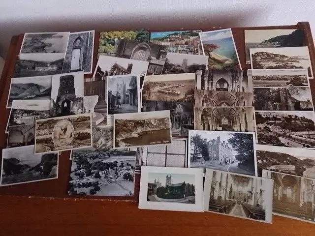 Collection / Job Lot Of Old Postcards  * Devon