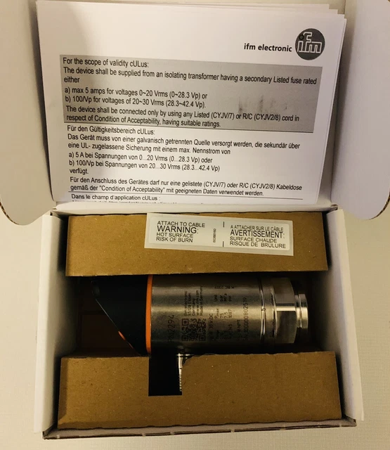 IFM PN2294 Vacuum Pressure Sensor