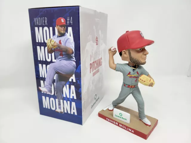 Yadier Yadi Molina Pitching Bobblehead St. Louis Cardinals SGA STL Cards Bobble