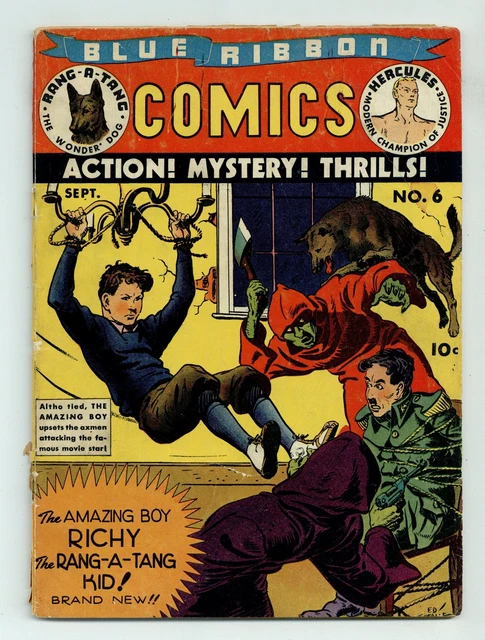 Blue Ribbon Comics #6 PR 0.5 1940