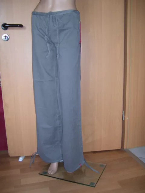 edc by esprit Hose Schlupfhose weites Bein oliv L34 Grösse S oder M neu