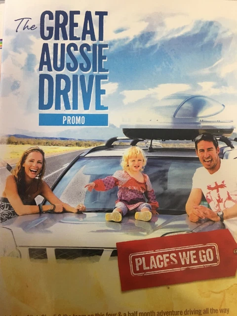 PLACES WE GO - The Great Aussie Drive - Promo DVD-r Excellent Condition!