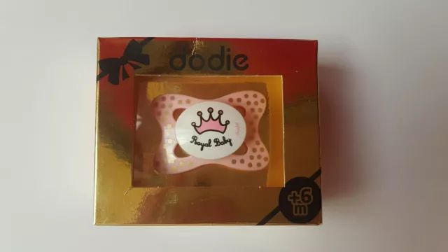 Dodie sucettes anatomique fille Dorée NEUVE