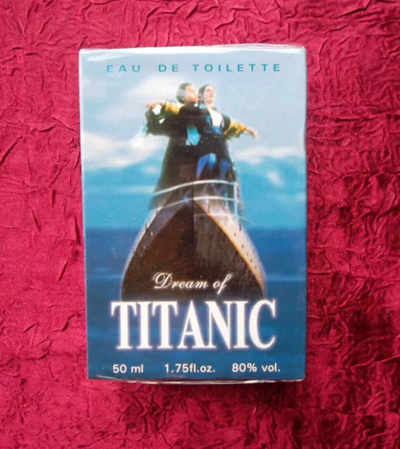  TITANIC 1997 PROMO MOVIE VINTAGE PERFUME 50ml LEONARDO DiCAPRIO KATE WINSLET 