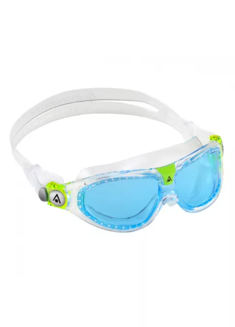 Aquasphere - Maschera Seal Kid 2 - 186.060 - Clear/Green, Blue Lenses