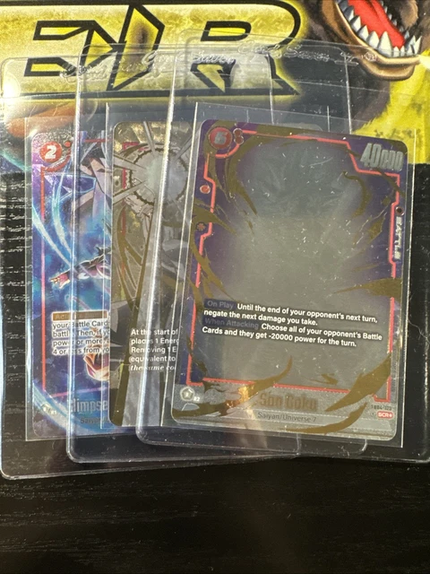 DRAGON BALL FUSION World Son Goku FB04-129 SCR Secret Rare