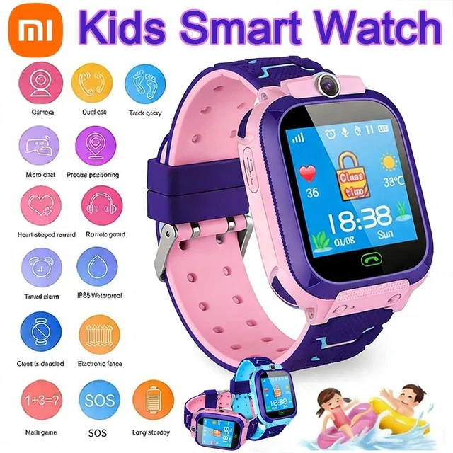 KIDS SMART WATCH GPS Tracker SIM Call SOS Camera Waterproof for Boys ...
