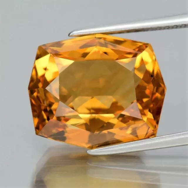 Natural Citrine 10.18 Carats. Top Colour. Untreated. Origin Brazil.