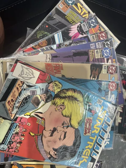 Random Lot Of Star Trek, Deep Space And Next Gen 15 Comics Lot