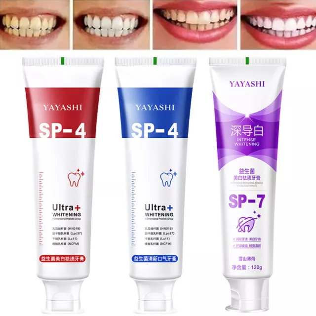 Dentifrice Probiotique Sp-4 Blanchissant Dentifrice Sp-7 Éclaircissant #