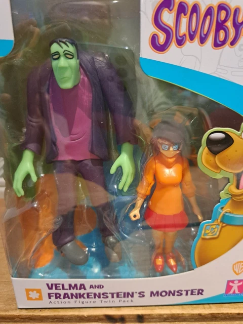 SCOOBY DOO VELMA + Frankensteins Monster Action Figure Twin Pack New £9 ...