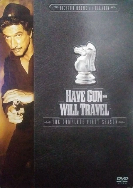 Have Gun Will Travel Complete Season One (Dvd, 6 Disc, 39 Episodes) Free Ship