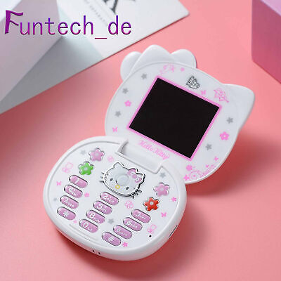 Gestori HELLO KITTY k688 FLIP cute lovely Small Mini Phone for Girls Kids l4