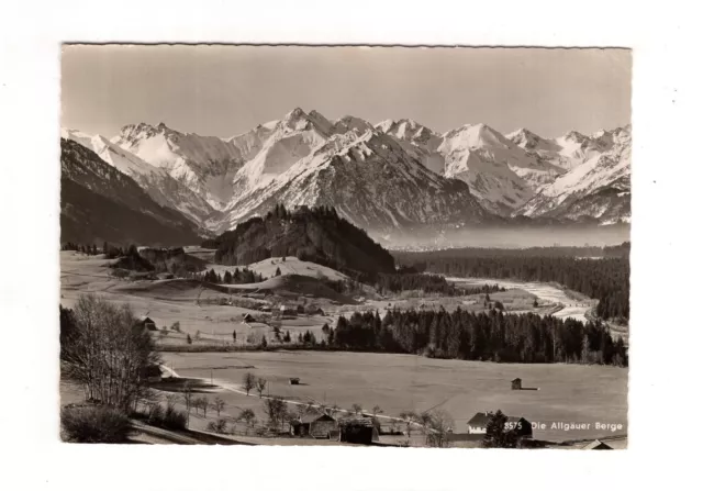 AK Ansichtskarte Blick vom Malerwinkel auf die Allgäuer Alpen +++