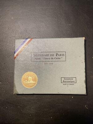 8 Pièces Série Fleurs de Coins 1968 
