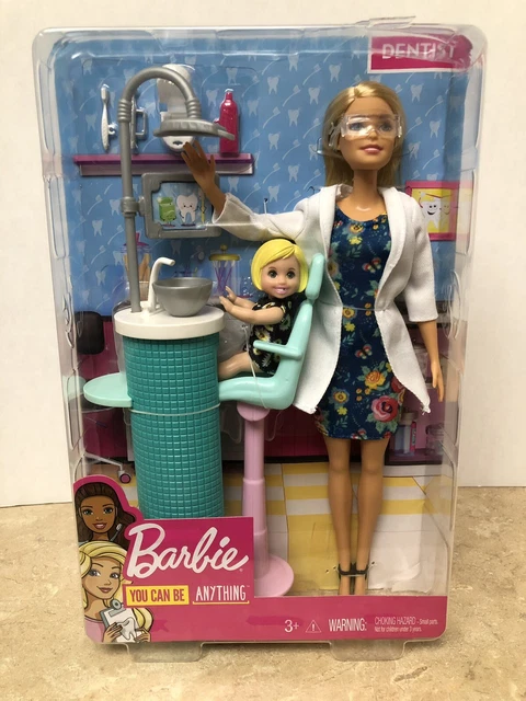BARBIE DENTIST DOLL Playset - Barbie you can be Anything! £23.27 - PicClick UK