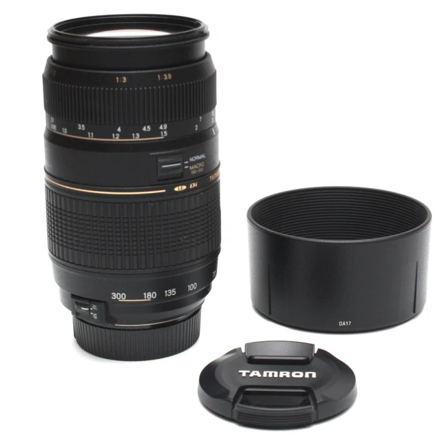 Genuine Tamron DA17 Lens Hood – For 70-300mm F/4-5.6 Di LD Tele-Macro (A17), Circular, Used