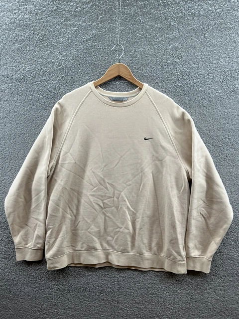 Nike vintage hotsell crewneck cream