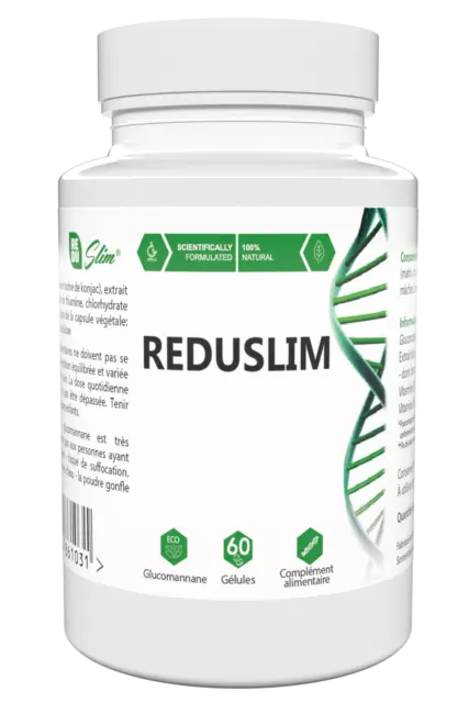 Reduslim - 60 gélules ✨ 100% vegan ✨ Livraison gratuite ✨ 2022 FR