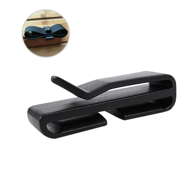 Boucles de ceinture Clip de sangle Ceinture Ending Keeper Outil de gestion de 3