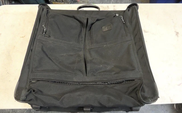 TUMI 'Alpha' Black Nylon 2-Wheeled Large Garment Bag