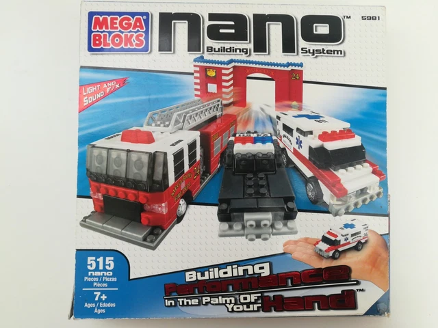 LEGO NANO BUILDING System 5981 jeu de Construction collection 2004 Mega Blocks EUR 39 99 PicClick FR