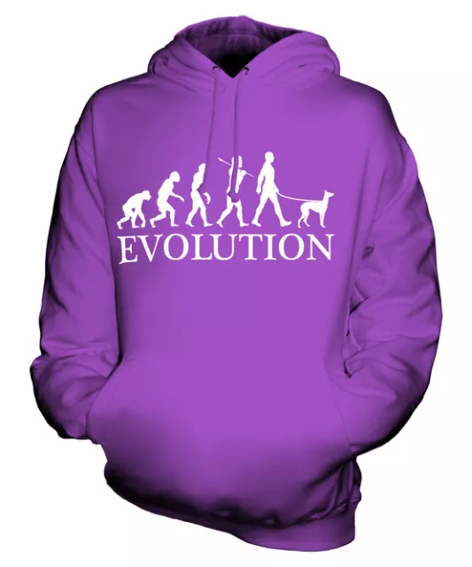 Ibizan Hound Evolution Of Man Unisex Hoodie Mens Womens Ladies Dog Lover Gift