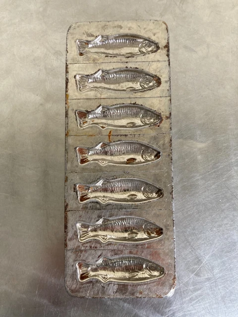 Ancien Girelier / Nasse à Poissons Métallique – Objet De Pêche Vintage N°2 – état D'usage