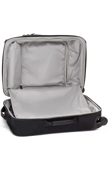 $695  TUMI Voyageur Black/GOLD Leger International Carry-On Luggage Black 22" 3