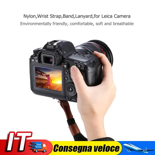 2 Lacci Da Polso Per Cellulare - In Nylon, Regolabili, Per Telefono, Fotocamera, GoPro, Anti-Caduta - Foto 8