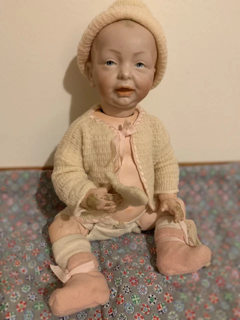 Kaiser Baby-Antique German K * R Kammer & Reinhardt 36 100 Bisque Head Doll 15”
