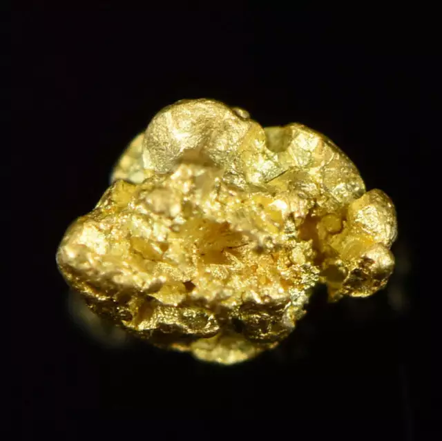 Natural Gold Nugget Australian .21 Gram Genuine