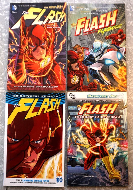 Flash Graphic Novel Lot D.C. Flashpoint Death Of The Rogues Move Forward