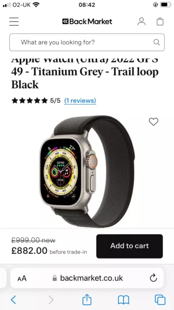 Apple watch online 4 back market