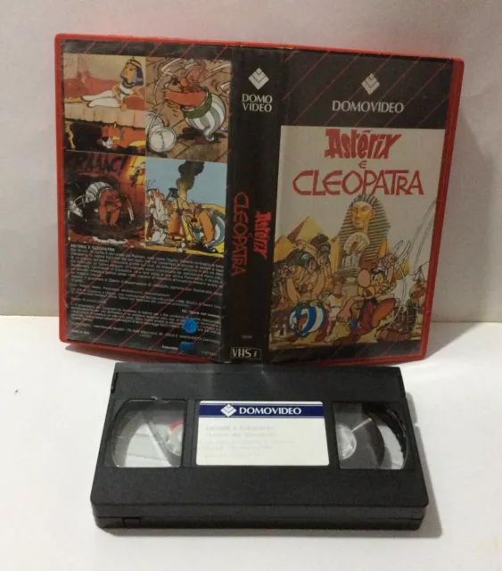 VHS Film - Domo Video “Asterix E Cleopatra “ No Dvd