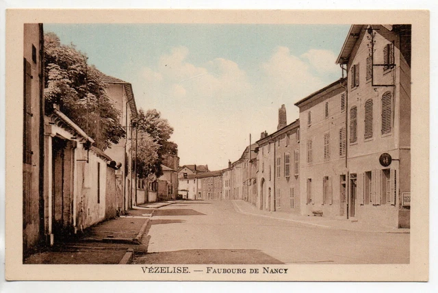 VEZELISE - Meurthe et Moselle - CPA 54 - le faubourg de NANCY