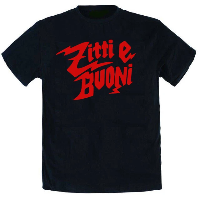 T-shirt maglietta Maneskin zitti e buoni musica rock bambino bambina uomo donna