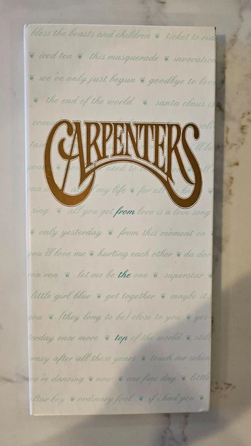 Carpenters Collection 12枚組CD D300Y3243 CARPENTERS COLLECTION JAPAN 12-CD BOX D300Y3243 w/188p