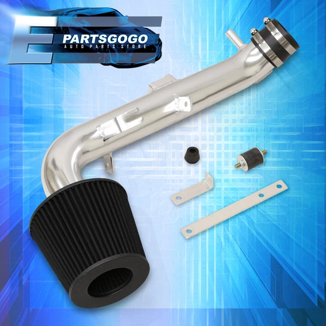 For 06-11 Toyota Yaris 1.5L Cold Air Intake CAI Induction Chrome Piping + Filter For 06-11 Toyota Yaris 1.5L Cold Air Intake CAI Induction Chrome Piping + Filter