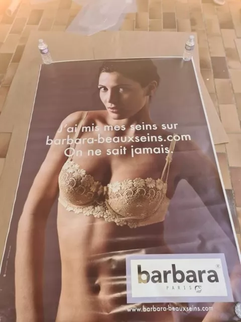 Affiche / poster / Bus Shelter original vintage Barbara