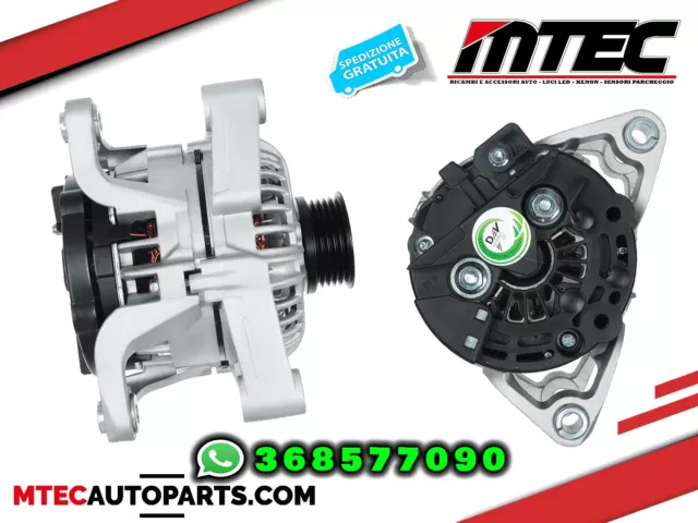 Alternateur Opel Astra G Corsa B Corsa C Agila 100 Ampère 0124415023