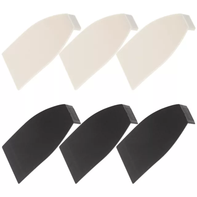 6 Pcs Bass Replacement Parts Bow Accessories Cover Plastic Piece