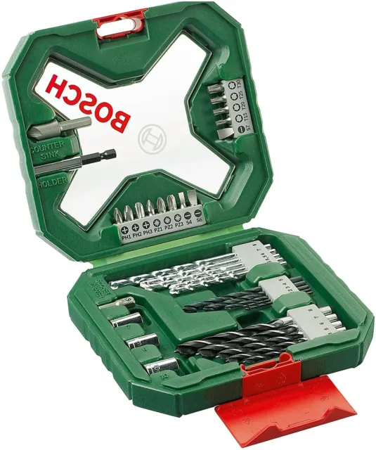 Lot de forets et tournevis classiques Bosch X-Line - 34 pièces