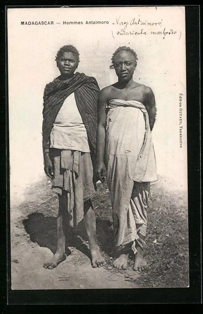 CPA Madagascar, Hommes Antaimoro 1913