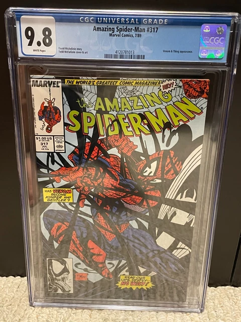 Amazing Spider-man #317 CGC 9.8 NM/M Todd McFarlane Venom